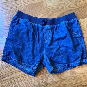The Children’s Place size 14 plus denim shorts elastic waist